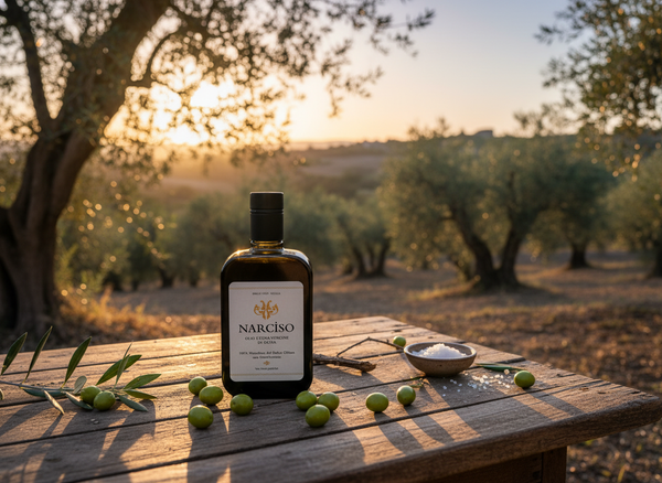 Narciso – Olio Extra Vergine di Oliva-Nocellara del Belice-Flasche (0,5L)